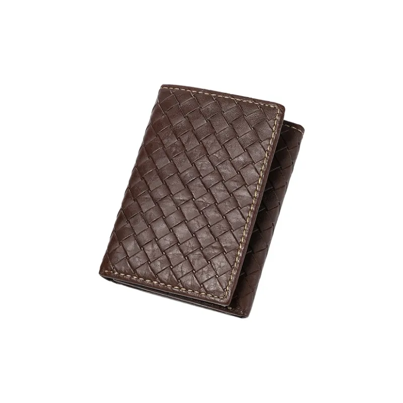 Yalu Top Grain Cow Leather With Polyester Wallet Men's Multicolor-7