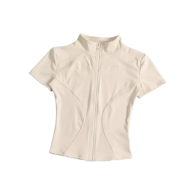GUAILILUOLI Yoga T Shirt Women's-0