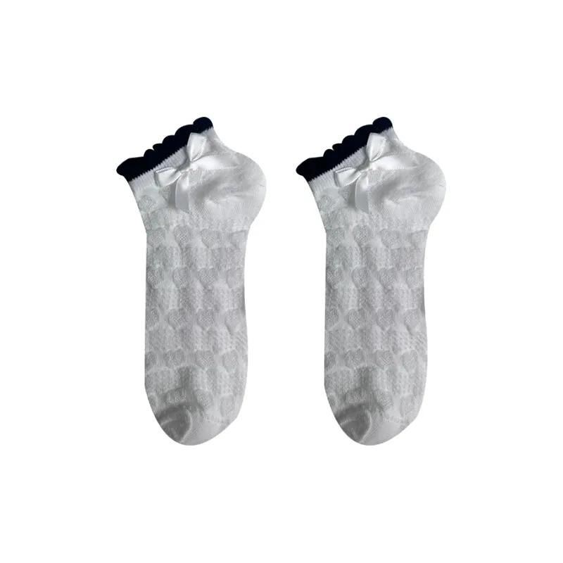 Mulong Family Ankle Socks Women's Combo Set-0