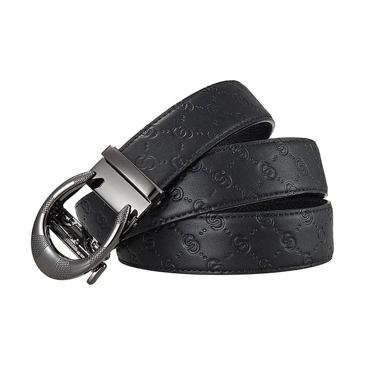 ACUC Top Grain Cow Leather Belts Men's 3.5CM-7