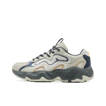 XTEP Nomadic Wear resistant And Lightweight Low Top Casual Shoes Men's Gray White Blue