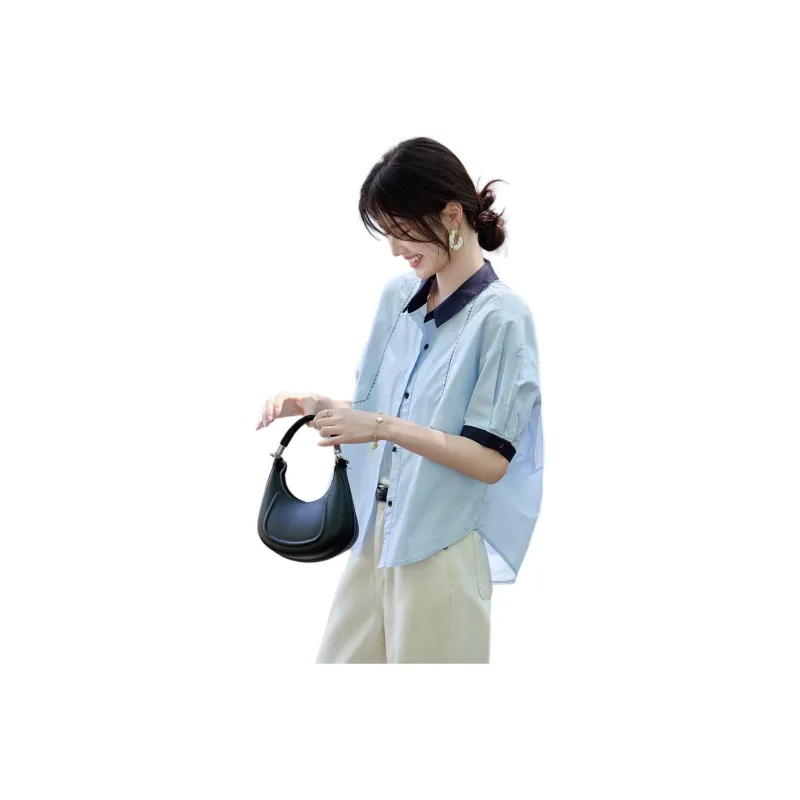 TERRE BLEUE Shirts Women's-5