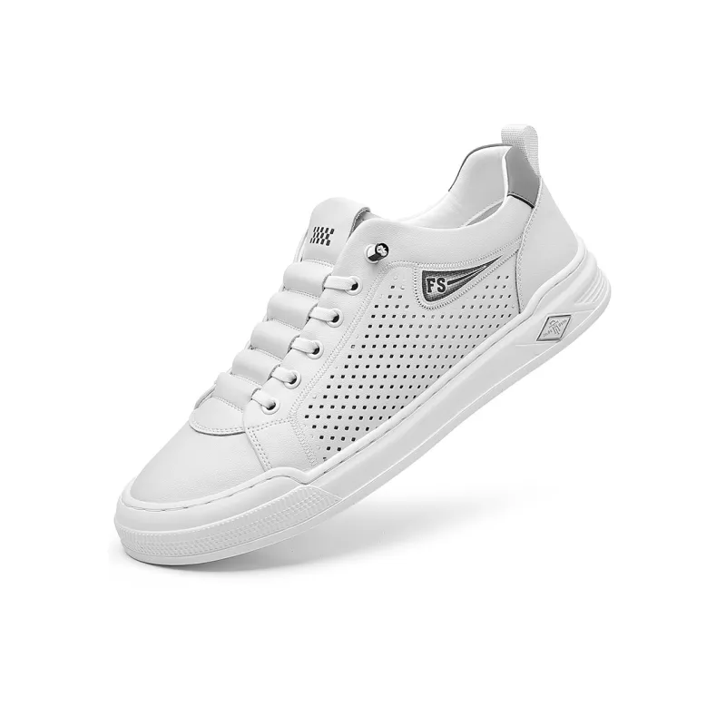 Frank Mully Low Top Skateboard Shoes Men's White-1
