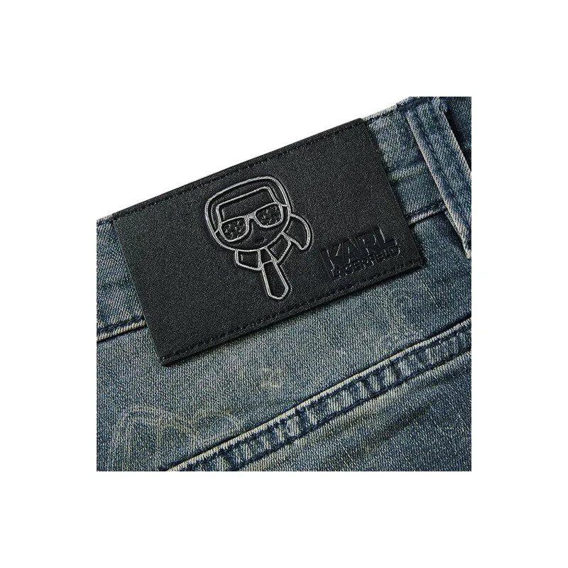 KARL LAGERFELD SS25 Jeans Men's Blue-4