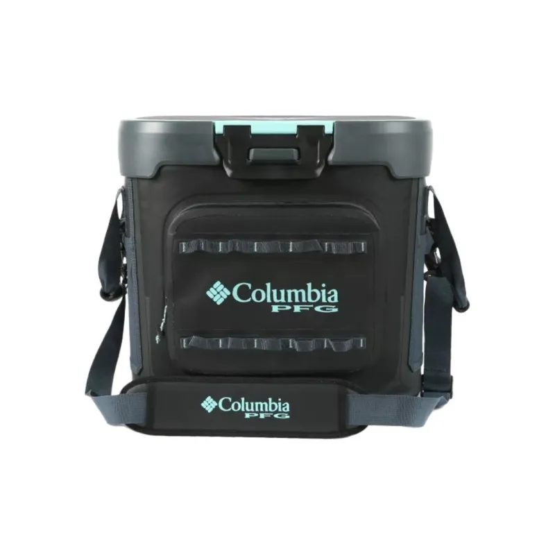 Columbia Waterproof Keep Warm Bag For Travel Storage Unisex Black & Light Cyan-0