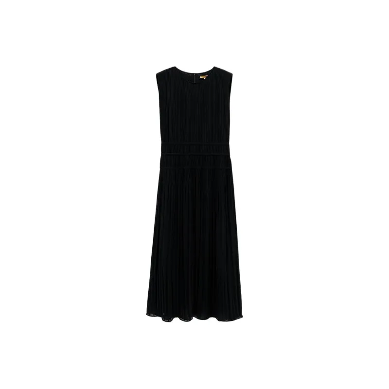 INSUN Sleeveless Dresses Women's Black-0