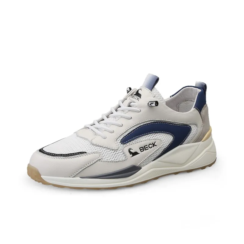 BECK Cushioning, Slip Resistant, Abrasion Resistant, Breathable, Lightweight Coverage Low Top Casual Shoes Unisex-6