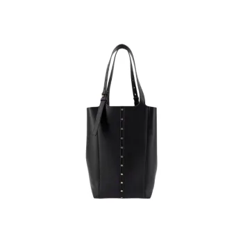 Golden Goose Leather Tote Bag, Shopping Bag, Handbag Women's Black