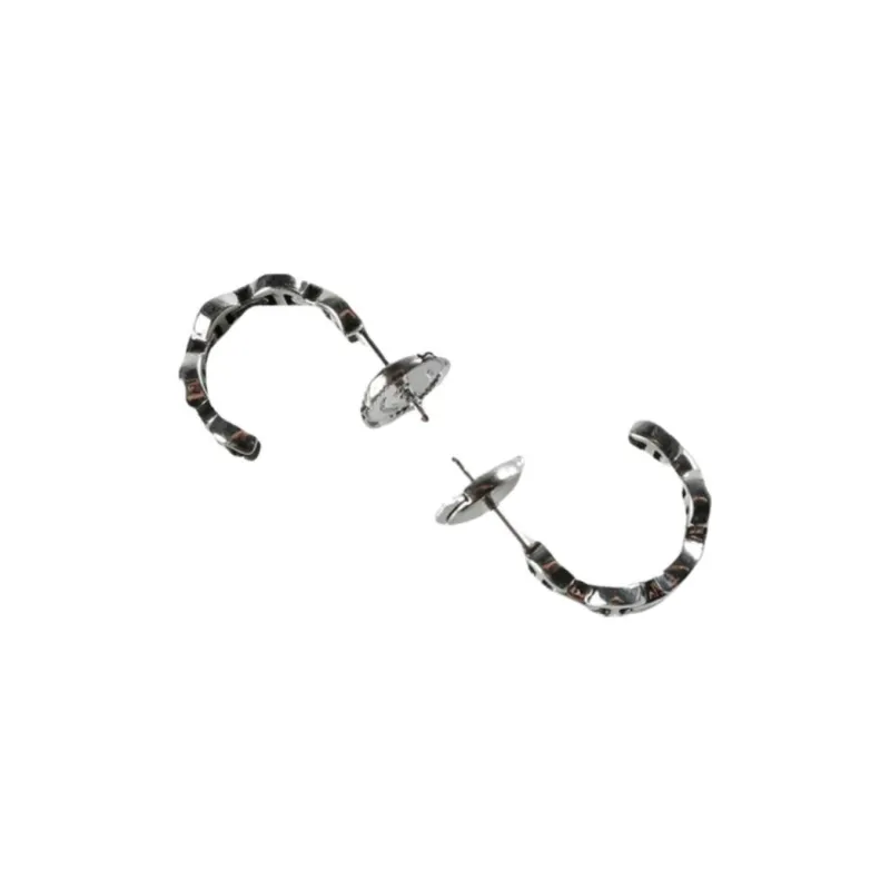 HOORSENBUHS 100% Silver Earrings Unisex Silver-2
