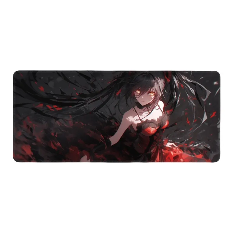 DANYIN Extra Large Date A Live Table Mats Esports Gaming Keyboard Pads Kurumi Tokisaki Anime Home Mouse Pads Mouse Pads-6