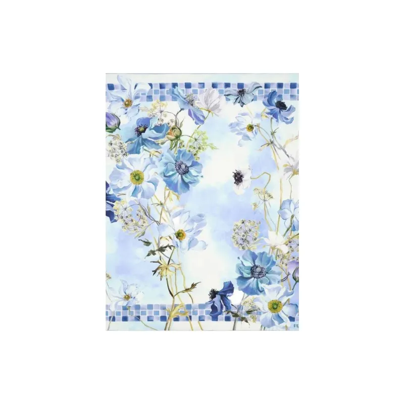 Ferragamo Fiori print Silk Scarf-0