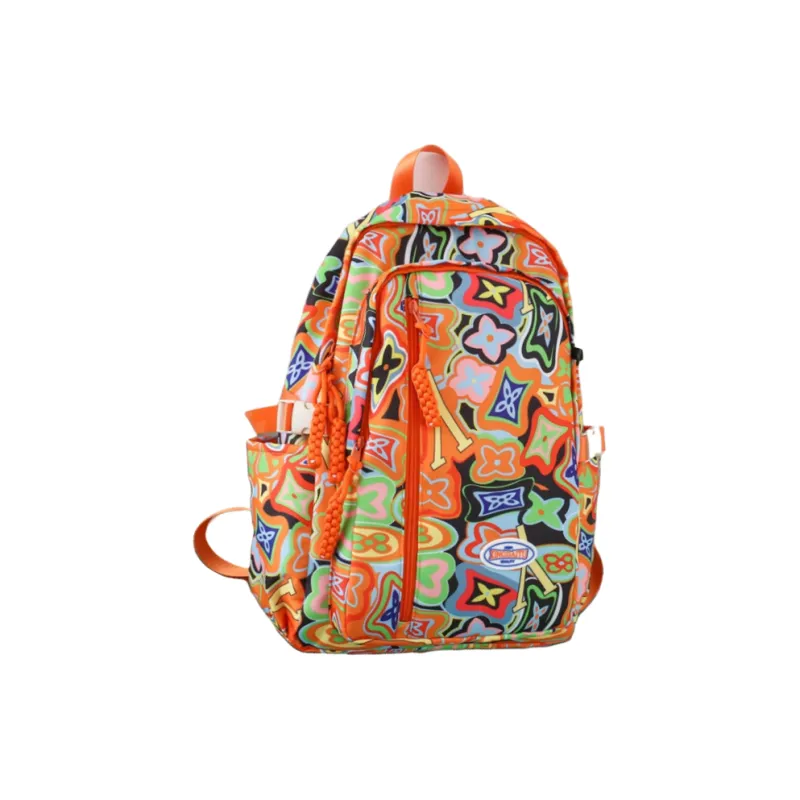 Vack Nylon Backpack Women's Multicolor-4