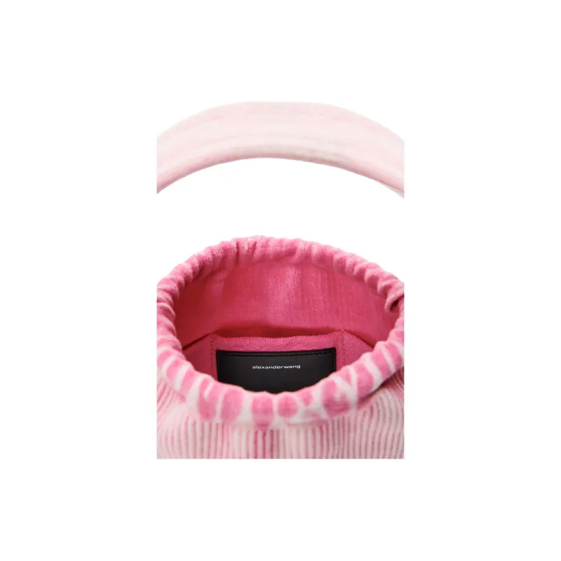 Alexander Wang Ryan Cotton Handbag Trumpets Women's Light Pink-3