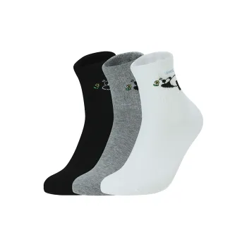 FILA MODERN HERITAGE Mid Calf Socks Men's 3 Pack Combination Color