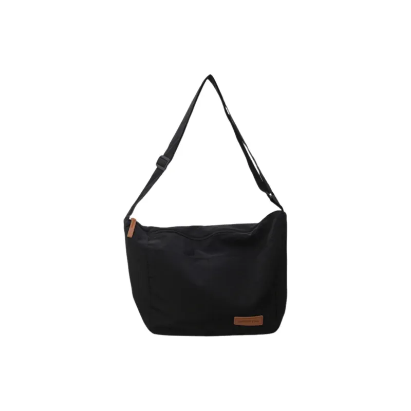 Warrior Nylon Shoulder Bag Unisex White/Black-4