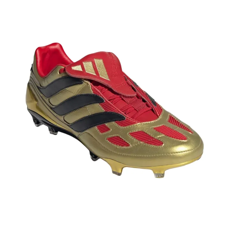 Adidas Predator Precision Fg Zinedine Zidane Gold Metallic Made In Germany-2