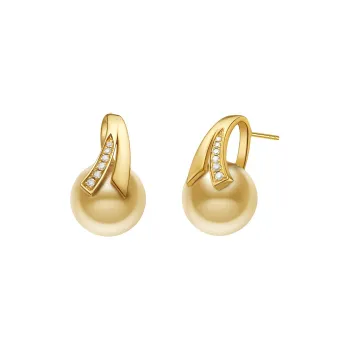 ME LUXE Pearl Earrings Women's