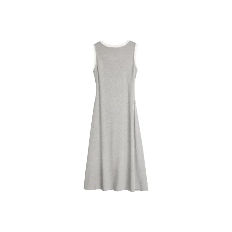 ELLE Sleeveless Dresses Women's Light Gray-1