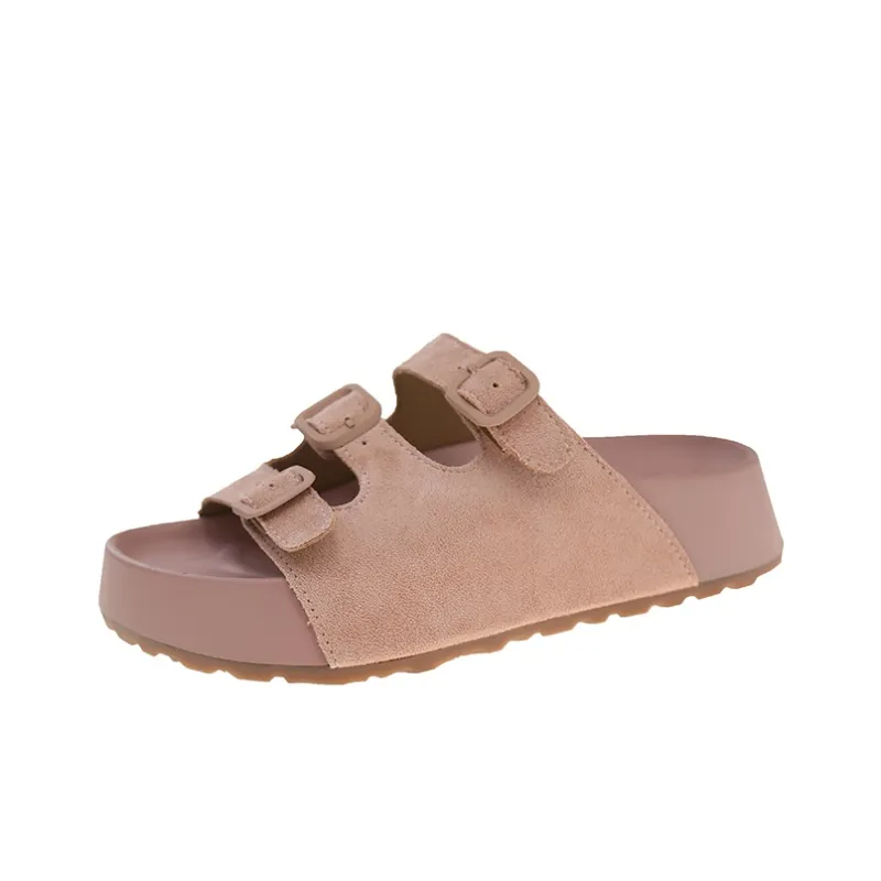 WUJI Slip Resistant Abrasion Resistant Slide Slippers Women's-8