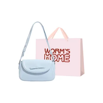 Worm's Home PU Shoulder Bag Women's Multicolor