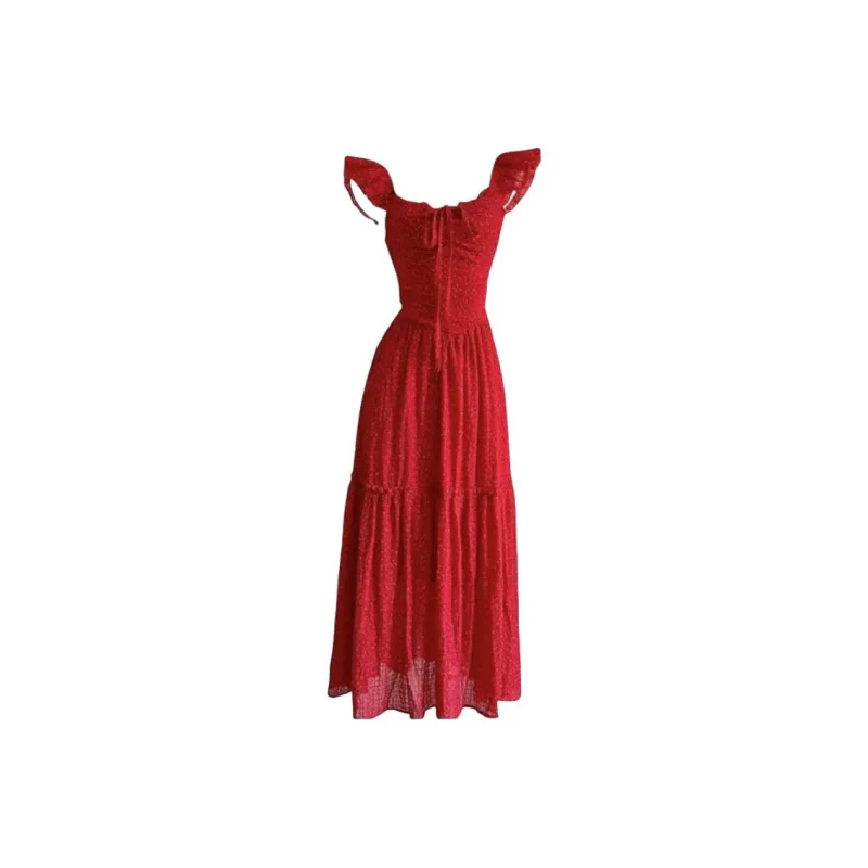 AFGGD Short Sleeved Dress Women's-0