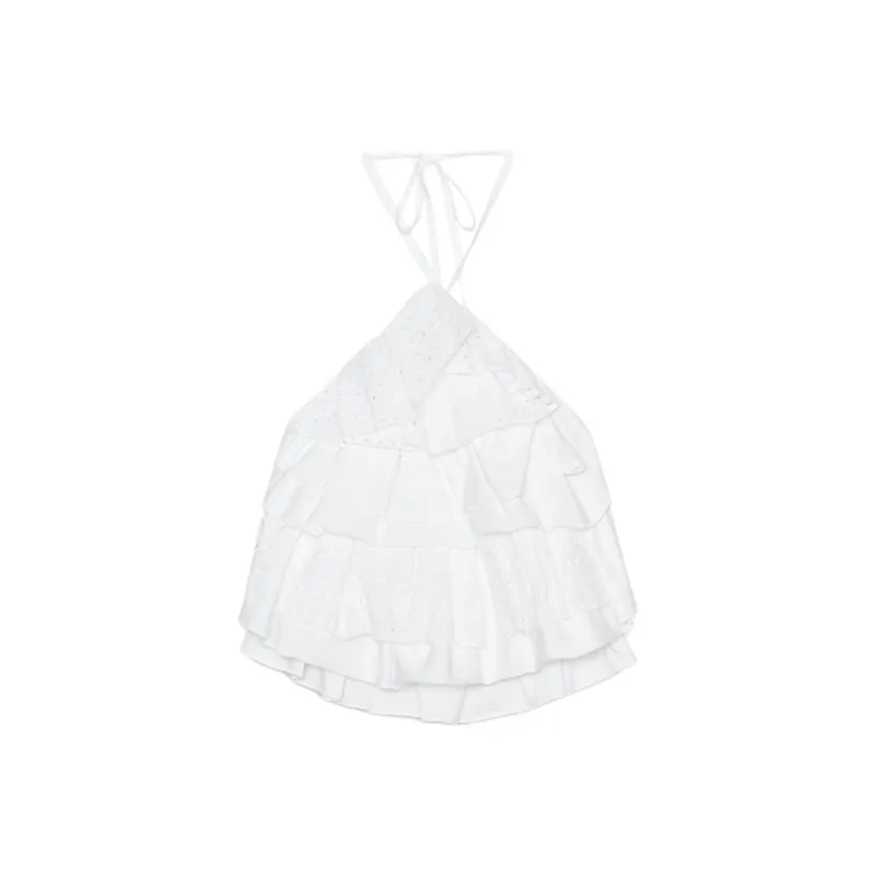 ZARA Camisoles Women's White-0