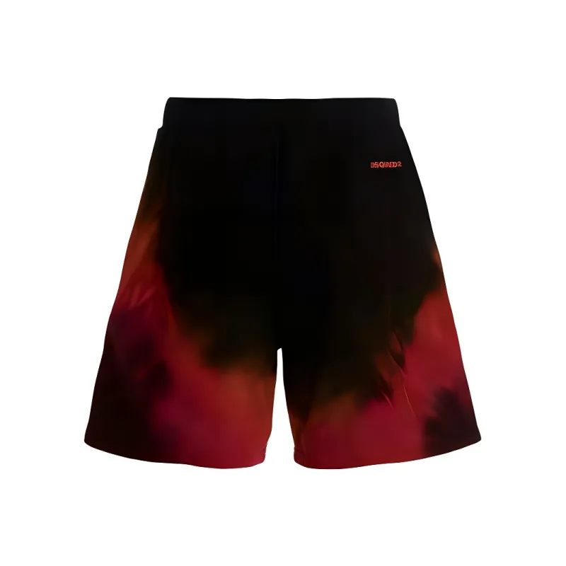 DSQUARED2 Tie dye Track Shorts-1