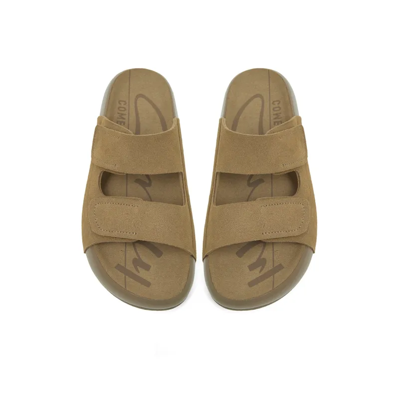 COMELY Rubber Sole Slip Resistant Slide Slippers Women's-13