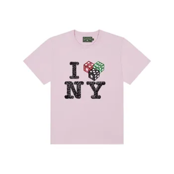 Denim Tears T Shirts Unisex Pink