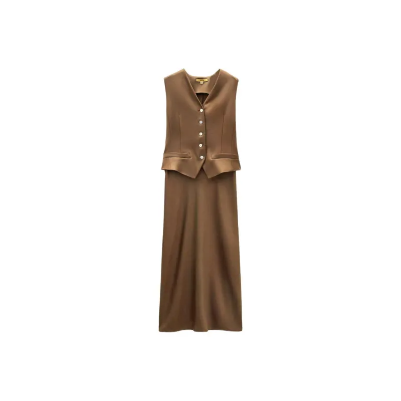 INSUN Long Sleeved Dress Women's-0