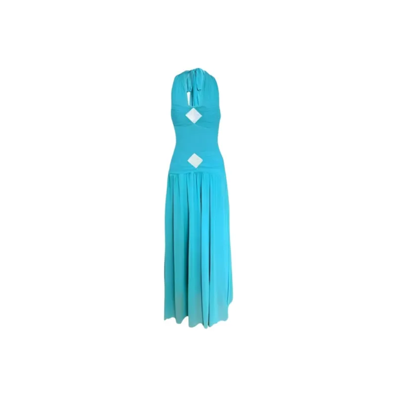 MTHE Slip Dresses Women's Green-0