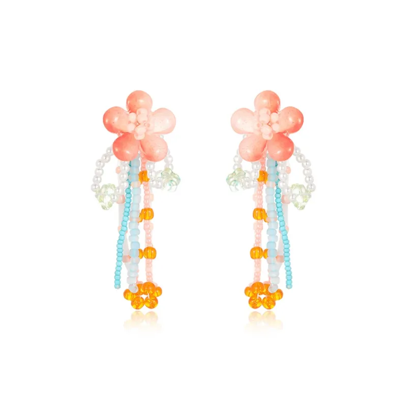 DODOGOGO Alloy S925 Sterling Silver Stud, Glass Earrings Women's-0