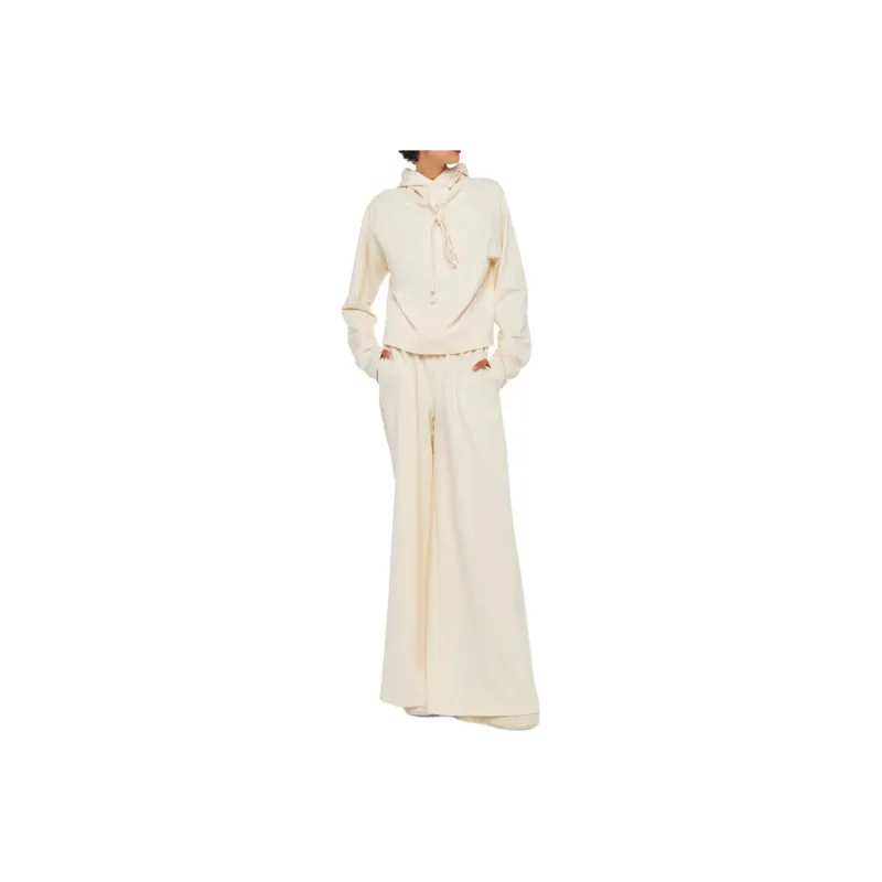 NORMA KAMALI Casual Pants Women's Cream-0