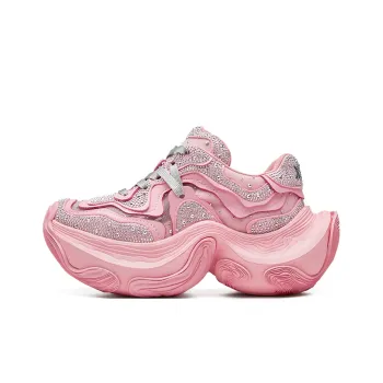 XMZY Dune Series Starlight Goddess Abrasion Resistant Breathable Height Increasing Low Top Chunky Sneakers Women's