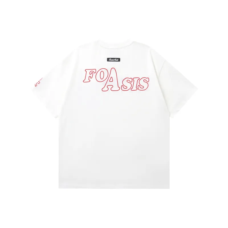FOASIS Drop Shoulder Sleeve T Shirt Unisex-21