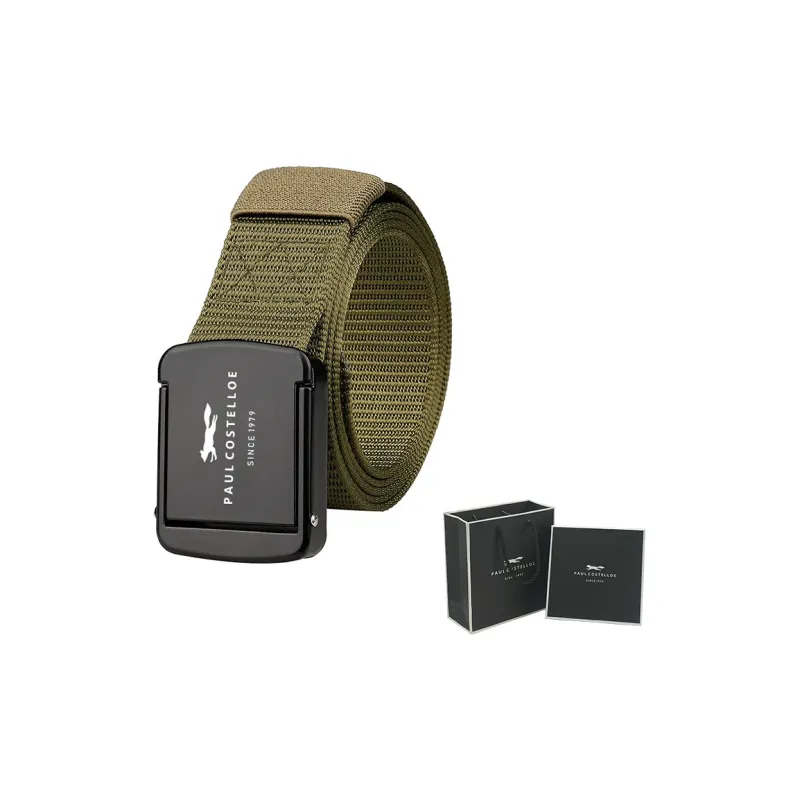 PAUL COSTELLOE Nylon Belt Unisex 3.8cm-8
