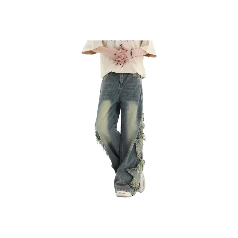 FONDLOOK Jeans Unisex-5