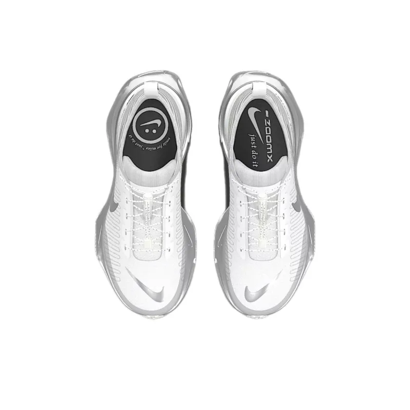 Nike Invincible 3 Anti Slip Wear Resistant Low Top Running Shoes Women's White-3