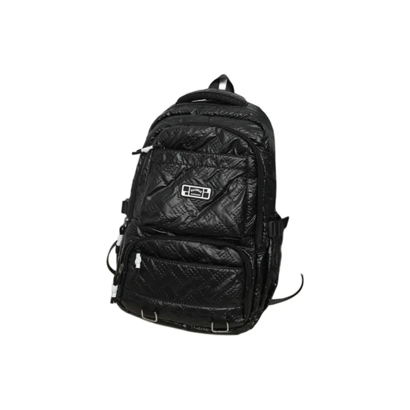 H YXIANG Pearlescent Release Film Embossed Backpack Regular Unisex Multicolor-1