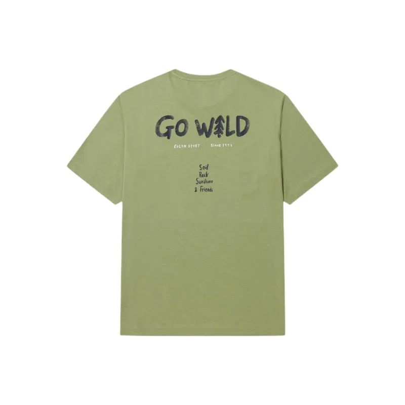KOLON SPORT T Shirt Unisex Green-1