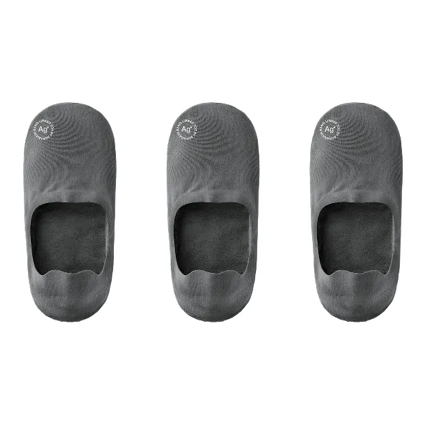 Bananain No Show Socks Men's 3 Pack-10