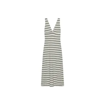 ZARA Sleeveless Dresses Women's Nude/Black