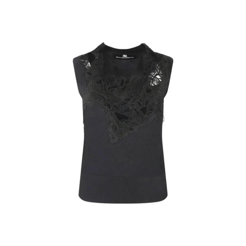 ERMANNO SCERVINO Tank Top Women's Black-0