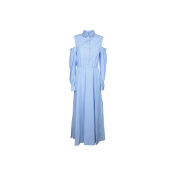 MOSCHINO Long Sleeved Dress Women's Blue