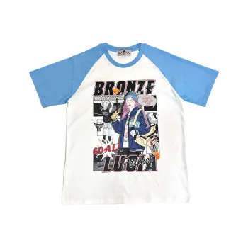 Bronze Lucia T Shirts Unisex Sky Blue