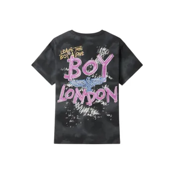 Boy London T Shirts Unisex Gray