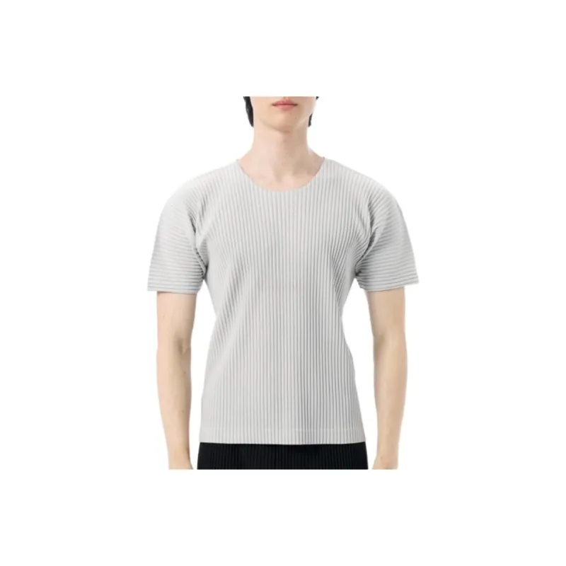 Homme Plissé Issey Miyake T Shirt Men's Gray-0