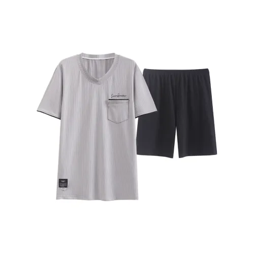Floating Light Islands Pajama Set Men's