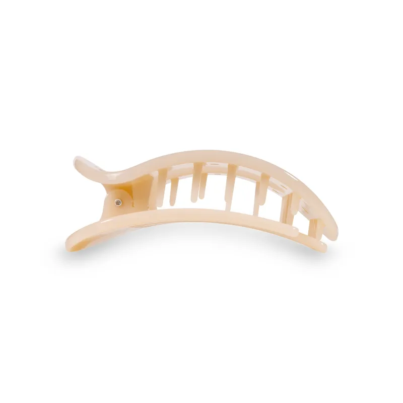 TELETIES Resin Hair Clips Women's Apricot/Brown-11