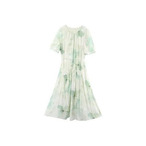A Paradise For Awakening Short Sleeved Dress Women's